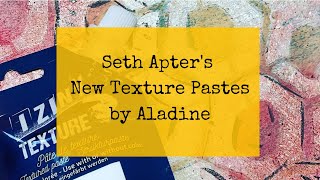 Seth Apter’s New Texture Paste for Mixed Media Projects