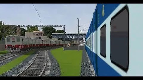 Paschim Express Starting for Destination by MSTS Open Train - Indian Railways