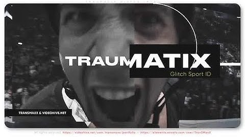 Download Free After Effects Template - Traumatix Glitch Intro