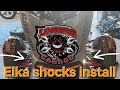 Installing elka shocks on my canam spyder