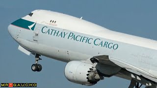 30 BOEING 747 TAKING OFF & LANDING | LAX Plane Spotting