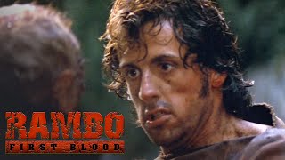 'Rambo vs. Helicopter' EXTENDED Scene | Rambo: First Blood