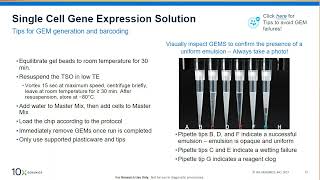 10x Genomics and Illumina: Bringing Single Cell Gene Expression to Illumina Sequencing Platforms