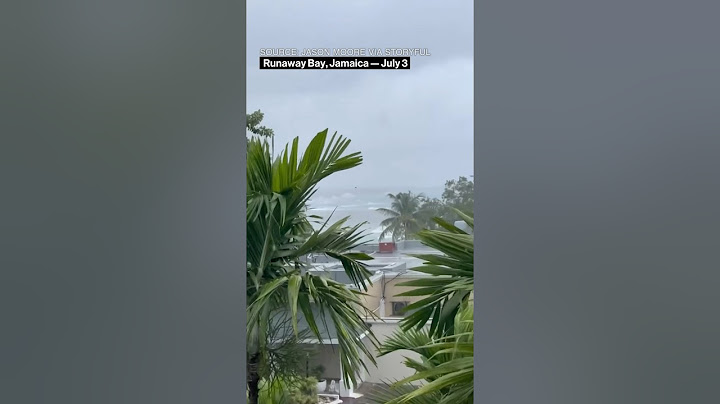 Hurricane Beryl Lashes Jamaica With Tree-Snapping Winds