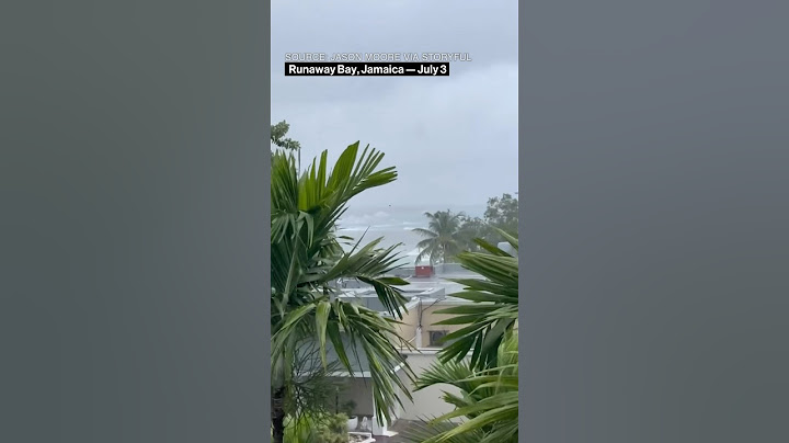 Hurricane Beryl Lashes Jamaica With Tree-Snapping Winds