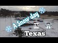 Texas Gets A Snow Day