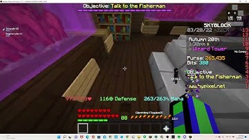 New Theory to open the wizards portal (hypixel skyblock)