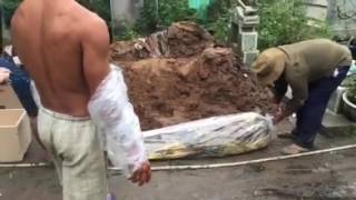 Bốc mộ nghĩa trang BHH