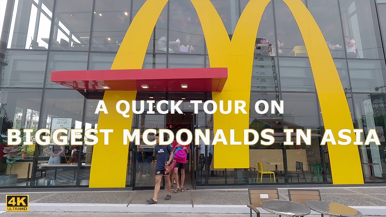 BIGGEST MCDONALDS IN ASIA, SAN FERNANDO PHILIPPINES A QUICK TOUR - YouTube