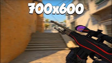 CS:GO : Resolution 700x600