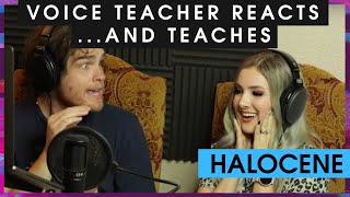 VOICE TEACHER ACTUALLY TEACHES ft Addie of Halocene