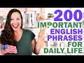 200 important english expressions english vocabulary lesson