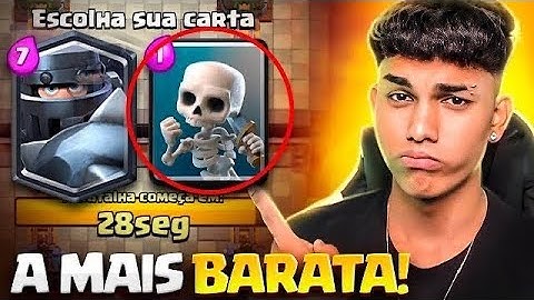 ESCOLHO A CARTA MAIS BARATA OU A PIOR NO DESAFIO DA ESTRATÉGIA! 🤨