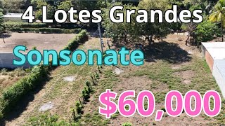 🔴 VENDIDOS # 57 SONSONATE / Terreno  en Venta #propiedadesenventa #terrenos #lotes #propiedades