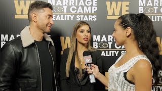 Asifa Mirza and Bobby Panahi Interview "Marriage Boot Camp: Reality Stars" Season 9 Premiere