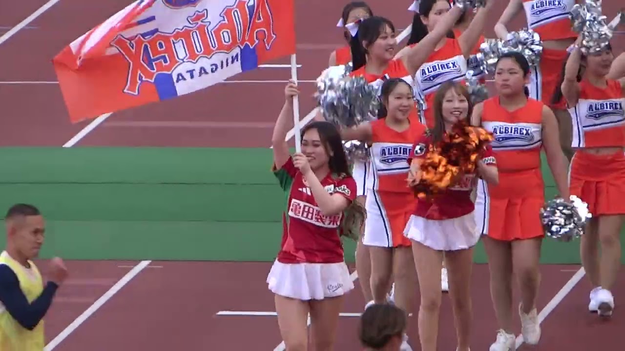 2026/05/16 ハーフタイム中のアルビレックスチアリーダーズ - YouTube