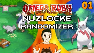 What a confusing start?! • Pokemon Omega Ruby (ORAS) Randomizer Nuzlocke • ep 01