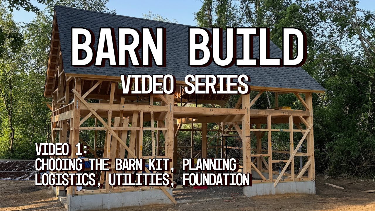 How To Build A Timber Frame Barn | Country Carpenter Barn Kit ...