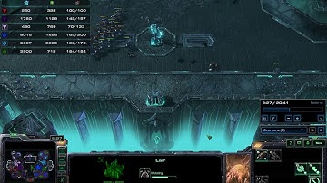 SC2 3v3 insane AI Ujari
