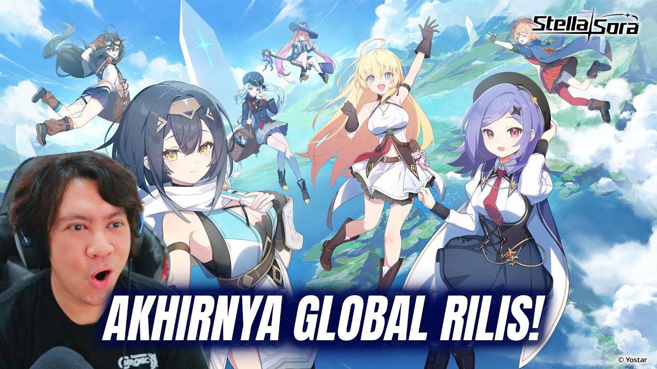 Game Waifu Terbaru! Akhirnya Rilis Global! Stella Sora (Yostar)