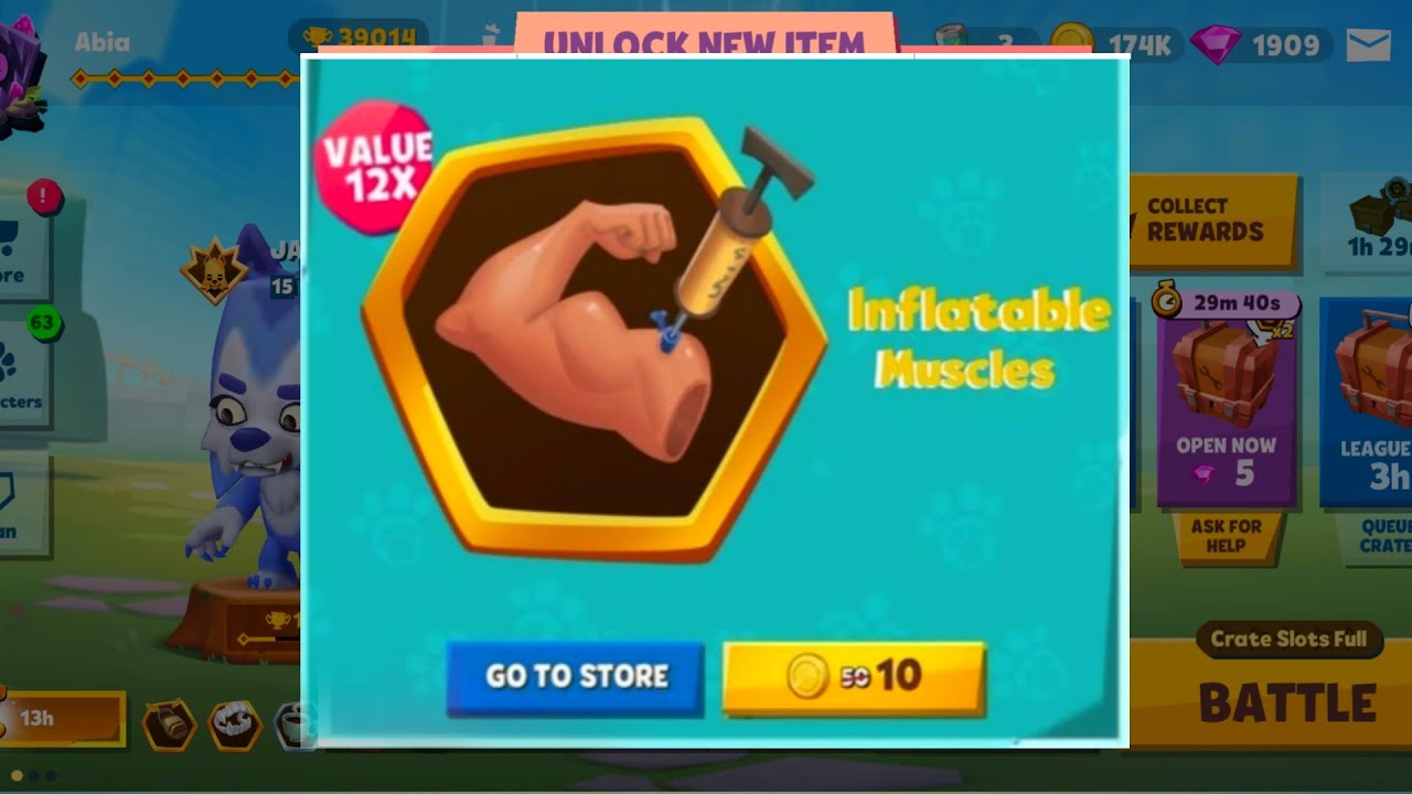 Inflatable Muscles zooba YouTube