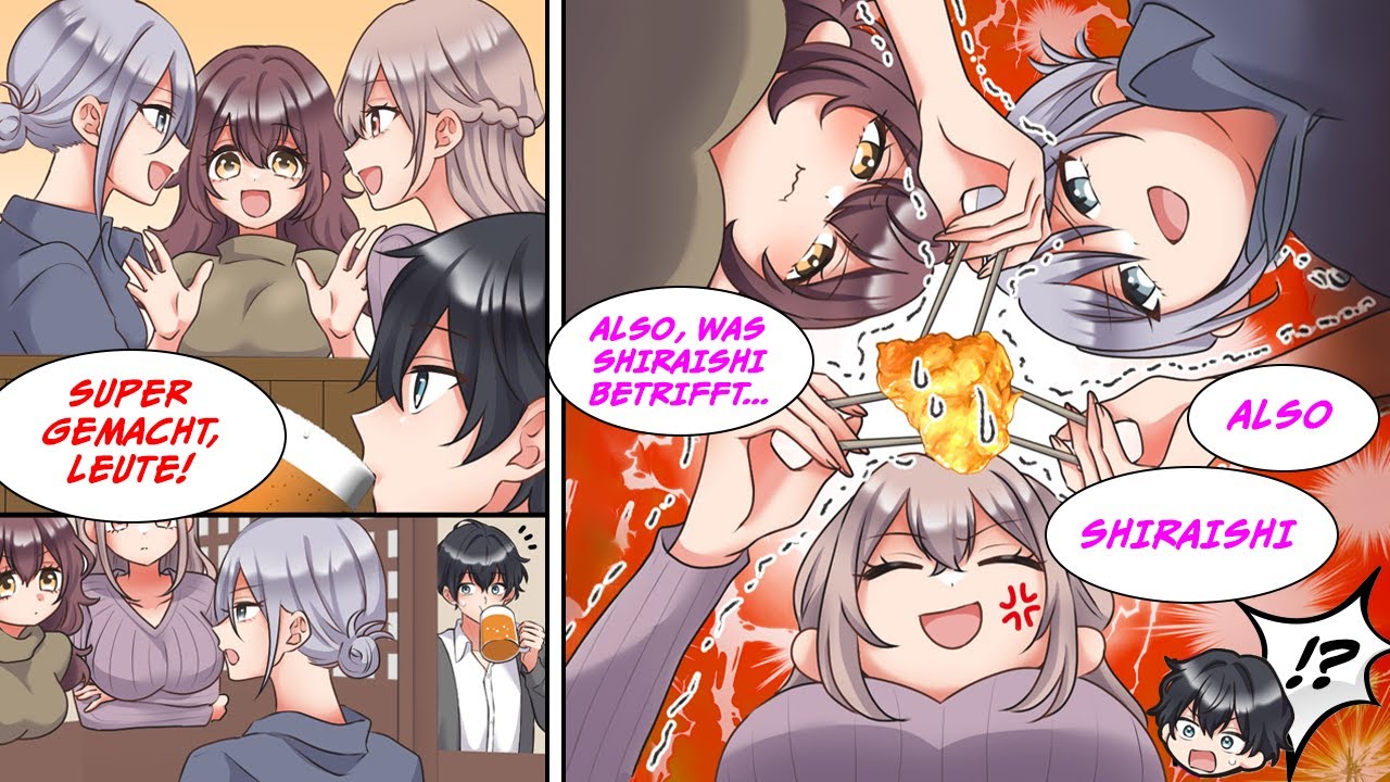 Meine Kollegen tauchten in der Bar auf, in der ich war...