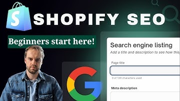 Shopify SEO Optimization for Beginners - Practical Walkthrough