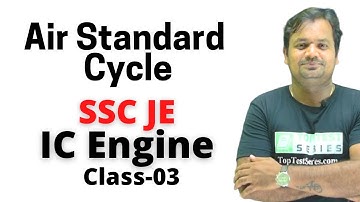 Air Standard Cycle For IC Engine (Hindi)  SSC JE Class- 3