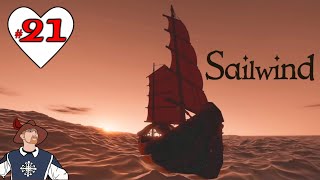 Chased By A STORM With Low Water On A New Grand Voyage! | Immersive Sailing Simulator | Sailwind #21