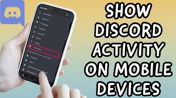How To Show DISCORD Game Activity On Mobile Devices In 2023 (EASY TUTORIAL)