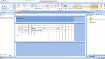 Video Cuadro combinado Access 2007