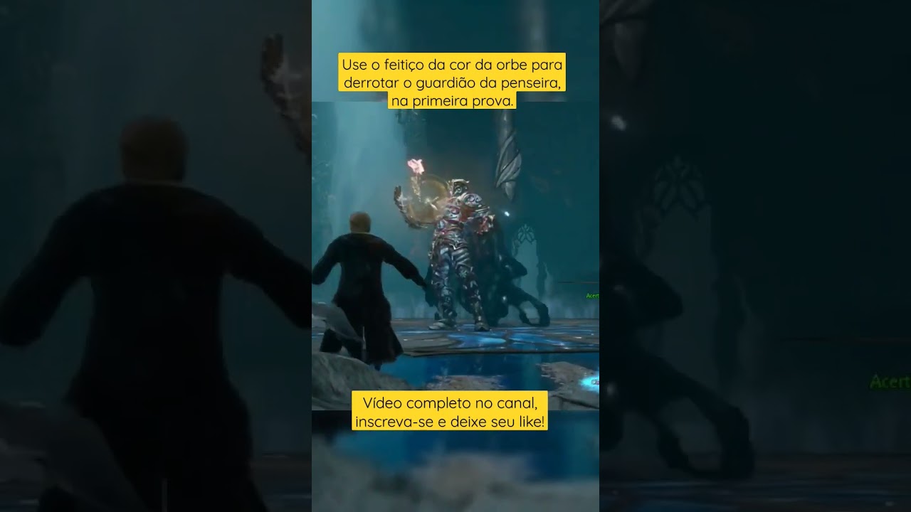 Derrotando o Boss da primeira prova de Hogwarts Legacy 