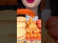 ASMR ORANGE FOOD *FINGER JELLY 핑거 젤리 먹방 EATING SOUNDS #shorts