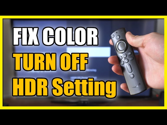 Fire stick 4K colors washed out/distorted all of a sudden on my Hisense 4K  tv. : r/firetvstick