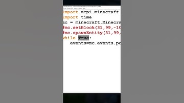 Магия Программирования: Урок Трансфигурации ч.6  #minecraft #python #shortsclip