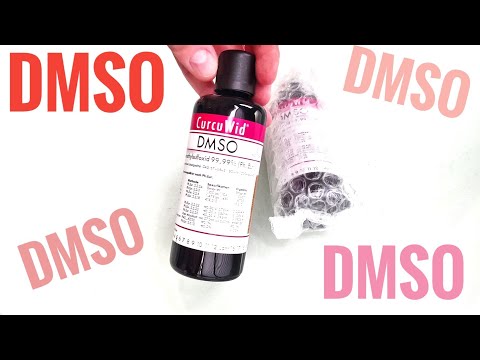DMSO unboxing and use -  DMSO Hack Tip DIY