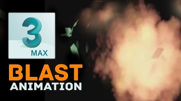 3ds max Blast tutorial | explosion | smoke | fire tutorial