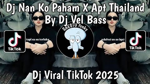 DJ NAN KO PAHAM X APT THAILAND X SALEHO BY Dj Vel Bass VIRAL TIKTOK TERBARU 2025 !!