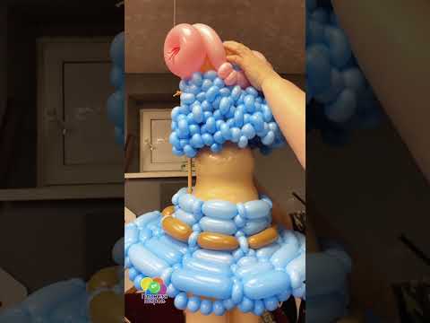 ФЕЯ ИЗ ШАРОВ #шары #balloonart #balloons #аэродизайн #DIY #рукоделие #творчество #фея