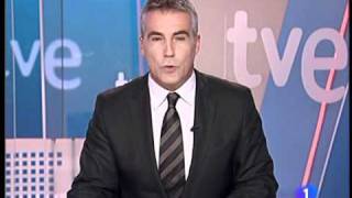 DAVID CANTERO se despide de TVE en su último telediario