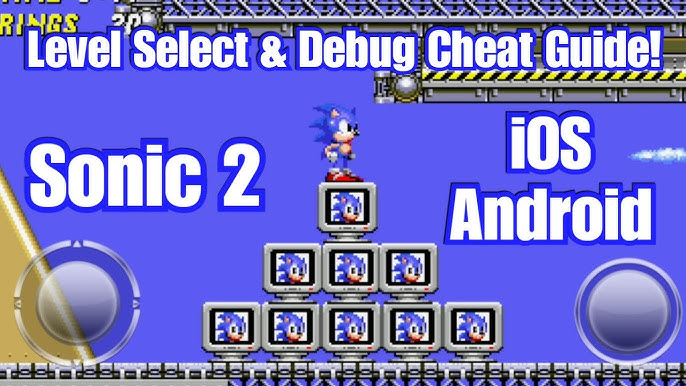 Sonic The Hedgehog 2 cheat for Mega Drive/Genesis - Level Select (with save  state for emulators) 