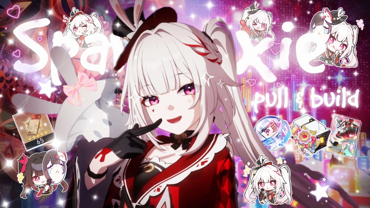 Sparxie never gonna you up~ 🎭 pulling & building Sparxie | Elation Planarcadia cozy honkai star rail