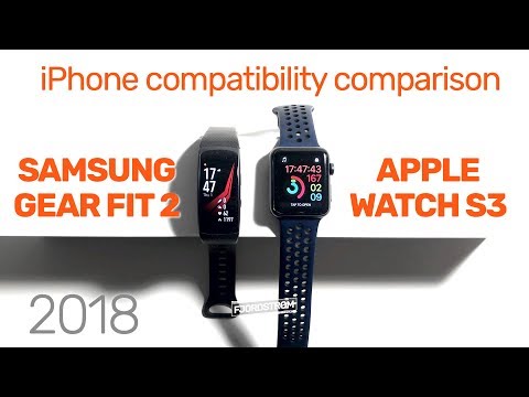 Samsung Gear Fit 2 vs. Apple Watch [NOVEMBER 2018 comparison]