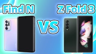 oppo find n vs galaxy z fold 3