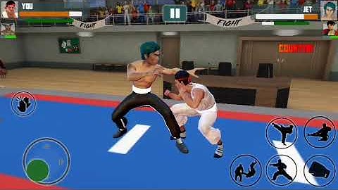 Tag team karate fighting games : pro Kung Fu master Android gameplay.