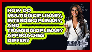 How Do Multidisciplinary, Interdisciplinary, And Transdisciplinary Approaches Differ?