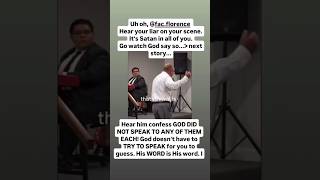 hear your Triune. Satan. Sex. Sell. ALL WHO UNION United Pentecostal Scene goes to hell. BALLSPHEMY