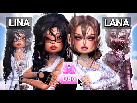 We Became LANA & LINA for EVERY Round in Dress to Impress...