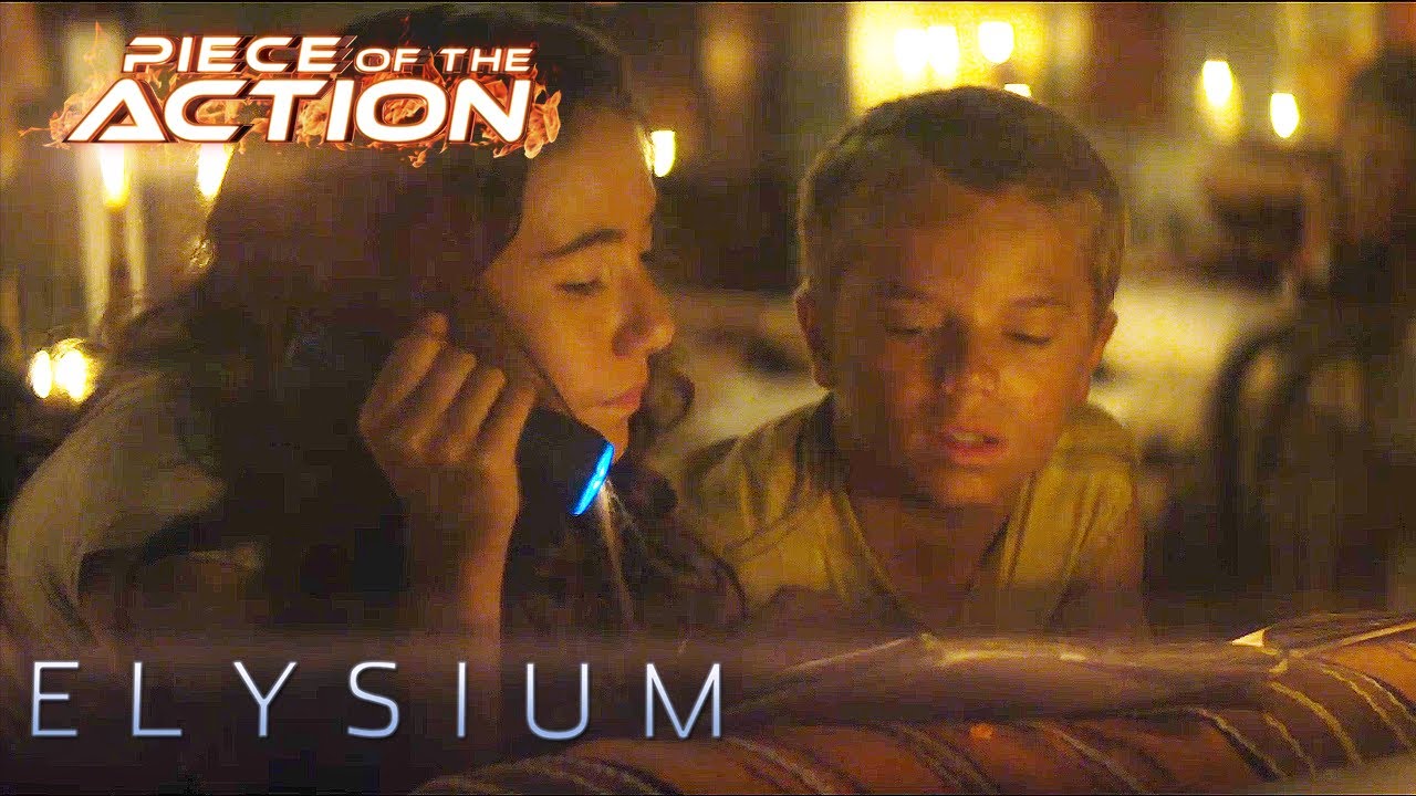 Elysium | Max And Frey In A Dystopian LA