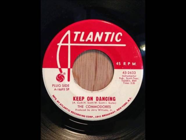 commodores - keep on dancing